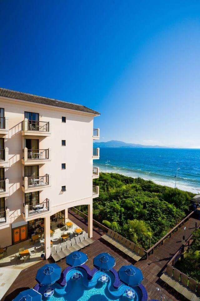 Apto pés na areia em Hotel Jurere Beach Jurere Internacional Florianopolis Exterior foto