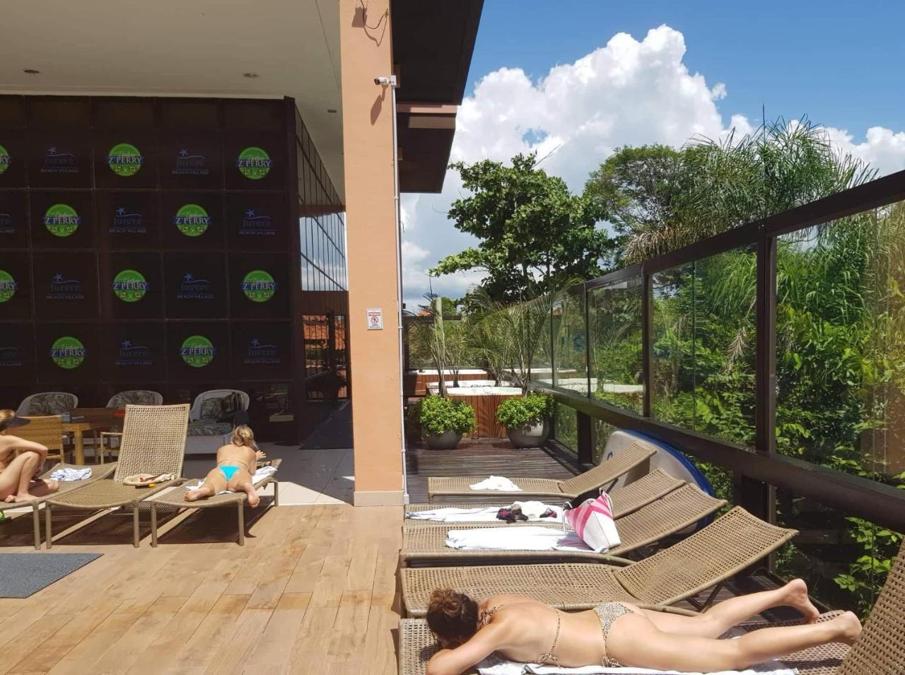 Apto pés na areia em Hotel Jurere Beach Jurere Internacional Florianopolis Exterior foto